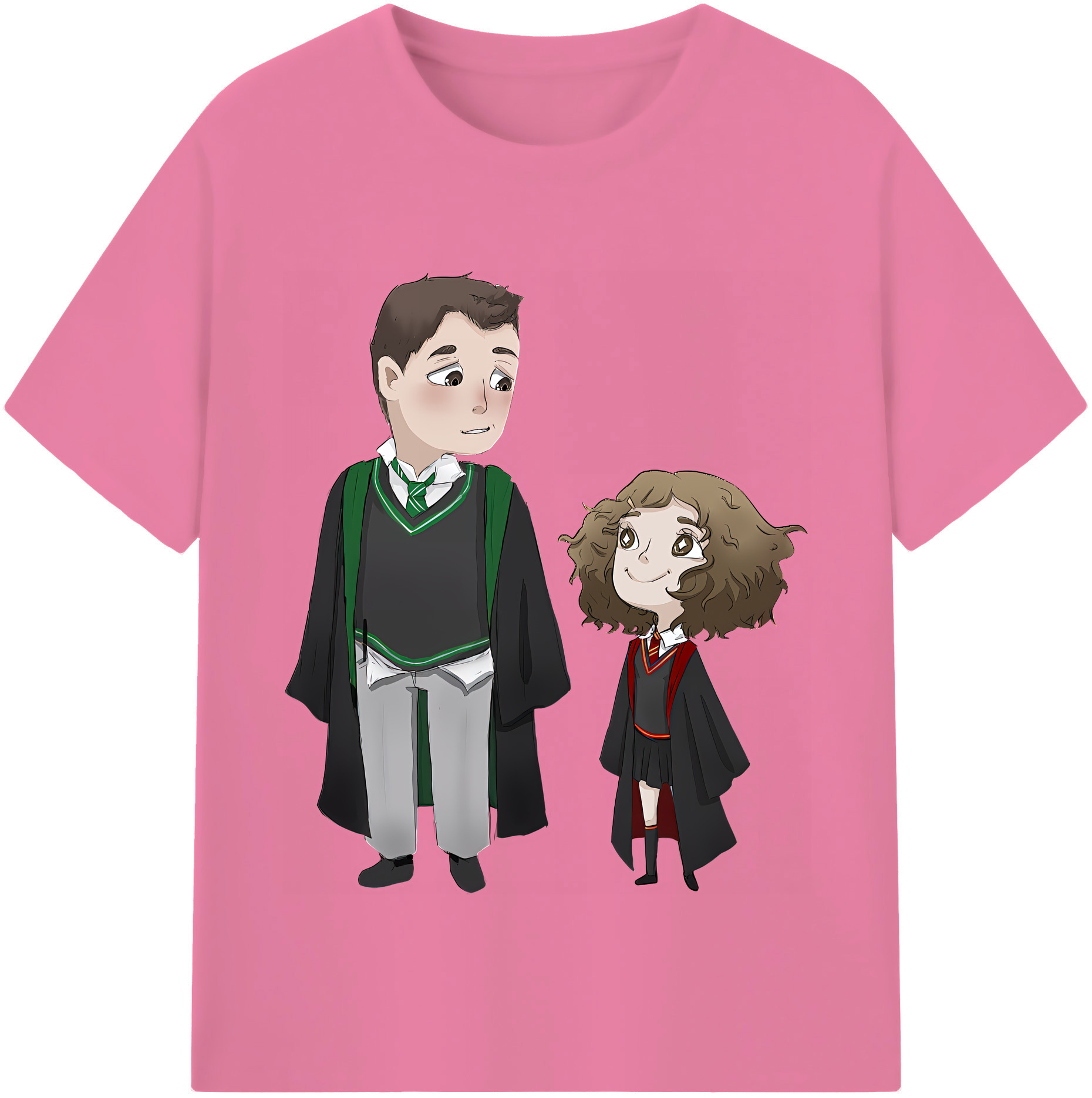 （画像用） Harry Potter ハリー・ポッターシリーズ 綿100％半袖Tシャツ（フロントプリント）
